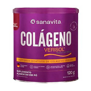 Colágeno Hidrolisado Verisol Red Berries 120g Sanavita