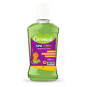 Enxaguante bucal Carmed fini Minhocas 250ml