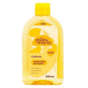 Colônia João e Maria Babê Cheirinho De Bebê 200ml Cimed