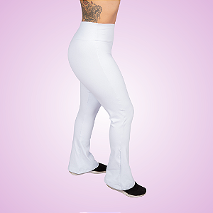 Calça Flare Branca
