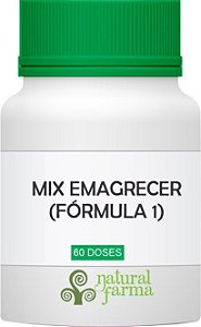 MIX EMAGRECER 1 C/ 60 DOSES