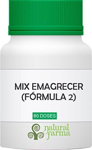 MIX EMAGRECER 2 C/60 DOSES