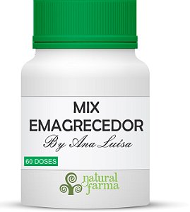 MIX EMAGRECEDOR By Ana Luisa c/60 doses
