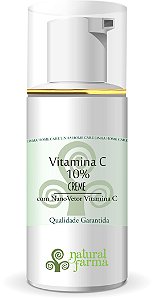 CREME COM VITAMINA C10% Com NanoVetor Vitamina C