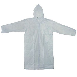 CAPA CHUVA PVC LAMINADO C/ BOTOEIRAS