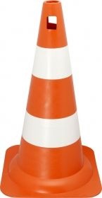 CONE SINALIZAÇÃO 50CM EM PVC