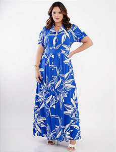 Vestido longo floral