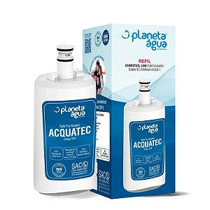 Refil Filtro Acquatec Compatível Esmaltec Puragua Acqua 7