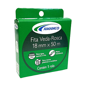 Fita Veda Rosca 18mmx50m - Amanco