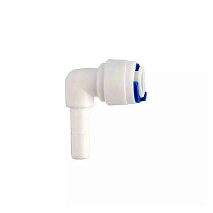 Cotovelo Plug in Para mangueira 1/4 Haste 1/4