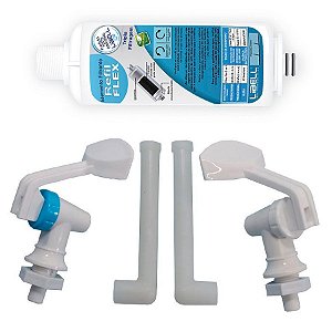 Kit Higienização Purificador Libell Acqua Flex Branco