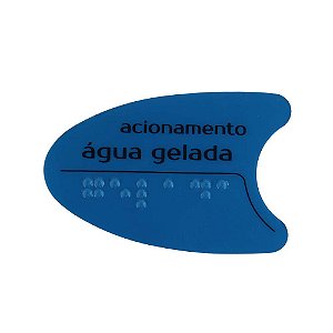 Adesivo Azul Tecla Frontal Bdf/Pdf/Smart H2o IBBL