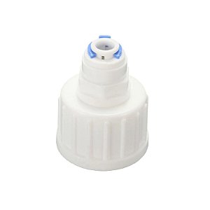 Conector Adaptador Reto Rosca interna 3/4 para mangueira de 1/4