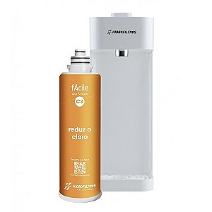 Purificador de água Hidrofiltros Facile Branco