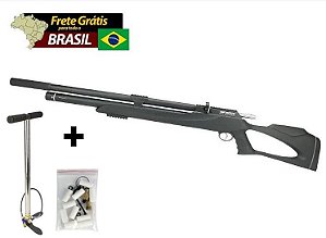 Carabina Pressão PCP M25 Thunder Black - Cal. 9mm + Bomba Pneumatica FXR - Artemis