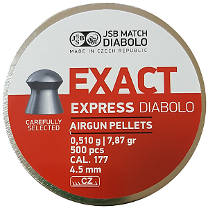 Chumbinho JSB Exact Express Diabolo 4.5mm - 500un