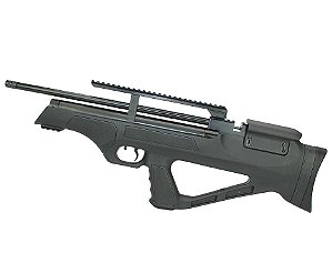 Carabina Pressão PCP Bullpup Flashpup 12 tiros Polimero Cal. 5.5mm - Hatsan