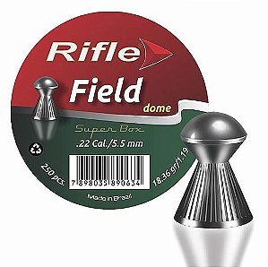 Chumbinho Rifle Field Dome 5.5mm - 250un