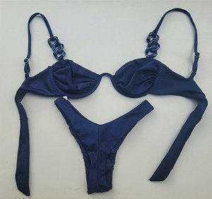 Conjunto Jade Corrente Resinada