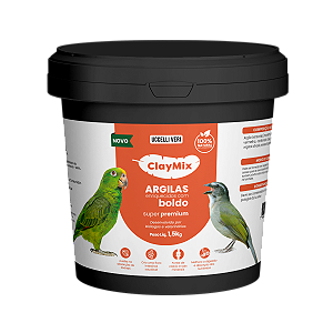CLAY MIX ARGILAS ENRIQUECIDAS COM BOLDO SUPER PREMIUM 1,5Kg