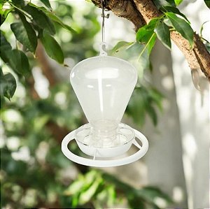 ALIMENTADOR PARA PÁSSAROS TRANSPARENTE 2GR