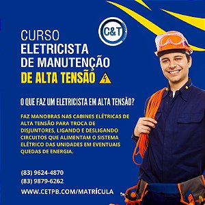 CURSO DE ELETRICISTA DE MANUTENÇÃO DE AT