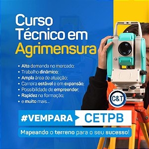 AGRIMENSURA - TURMA INTENSIVA - PARCERIA COM GNSS ENGENHARIA