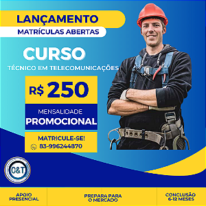 CURSO DE TELECOMUNICAÇÕES