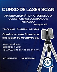 CURSO DE LASER SCANNER- OU SCANN