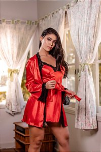 ROBE EM CETIM GLOSS SPAM, ESSE CETIM É SUPER ESPECIAL