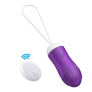 Cápsula vibrátoria com 10 vibrações e com Controle Remoto - VIPMIX
