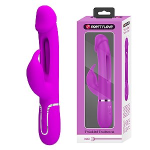 Vibrador de Ponto G 3 in 1- PRETTY LOVE