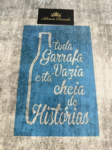 Stencil Garrafa