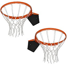 Aro de Basquete Medida Oficial C/ Molas e Rede + Bola + Flange - Grecco S/A  Ferragens Esportivas