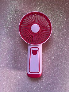 Mini Ventilador Rosa