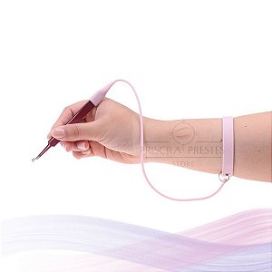 Pulseira de Silicone para Pinças de Extensão de Cílios