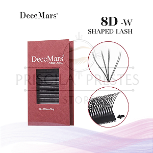 CÍlios Decemars 8D W 0.07DD (Duplo 4D)