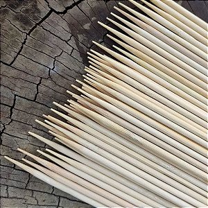 Palito de Bambu 2 Pontas