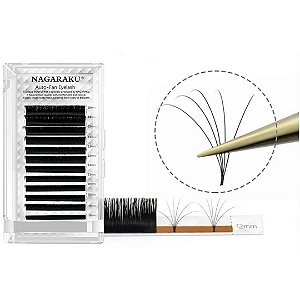 Cílios Nagaraku Auto Fan 0.07D Mix