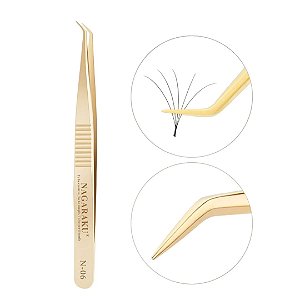 Kit Pinças Nagaraku N-06 + Case Plástico