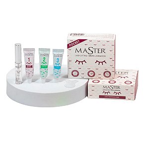 Kit Master Lash Lifting Cílios e Brow Lamination Pocket 7g