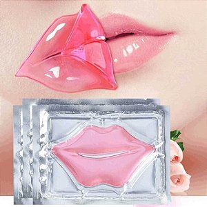 Máscaras labial com colágeno e Vitamina C