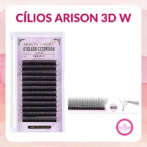 Cílios Arison 3D W 0.07D Volume Egípcio