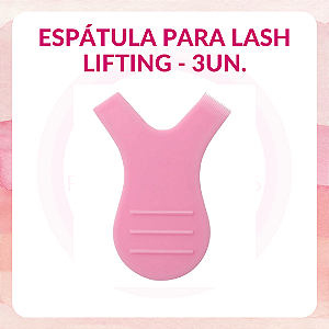 Espátula para Lash Lifting - 3un.