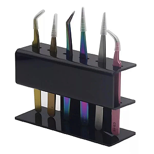 Suporte Organizador de Pinças Preto