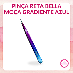 Pinça BM Gradiente Reta Azul