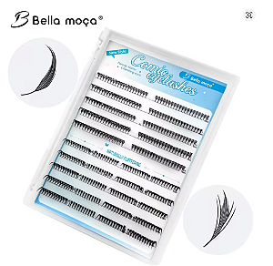 Cílios Bella Moça Anime Mangá PENA E PENA TORRE 0.07D Mix 10 -14mm