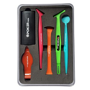 KIT DE ESPÁTULAS PARA DETALHES PARA ENVELOPAMENTO POKERTOOL