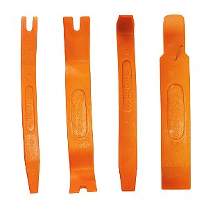 ESPÁTULAS DE NYLON P/ REMOVER FORRO DE PORTA E GRAMPOS RONEK
