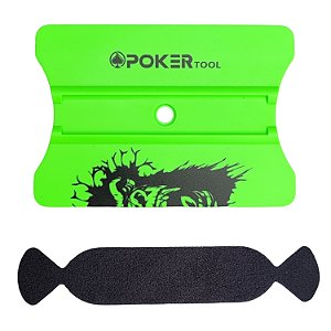 ESPÁTULA PARA ENVELOPAMENTO SWITCH CARD VERDE NEON ANATÔMICA